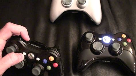 Xbox 360 Black Polished Controllers Special Edition Modz Youtube