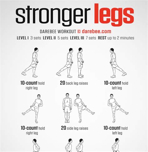 Darebee On Twitter Strong Legs Take You Everywhere Quite Literally