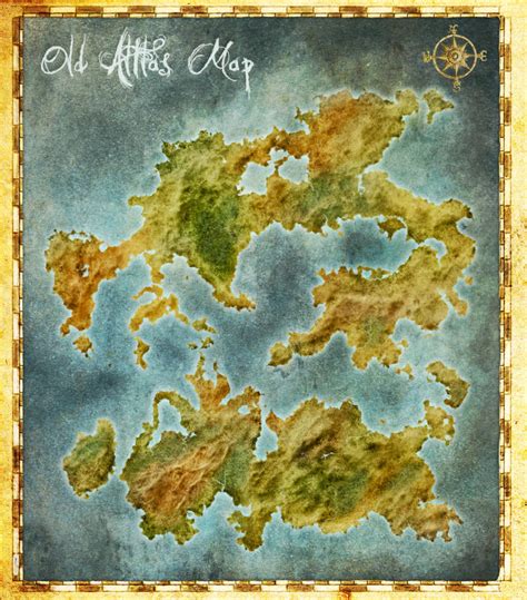 Atlas Map Try Out By Djekspek On Deviantart