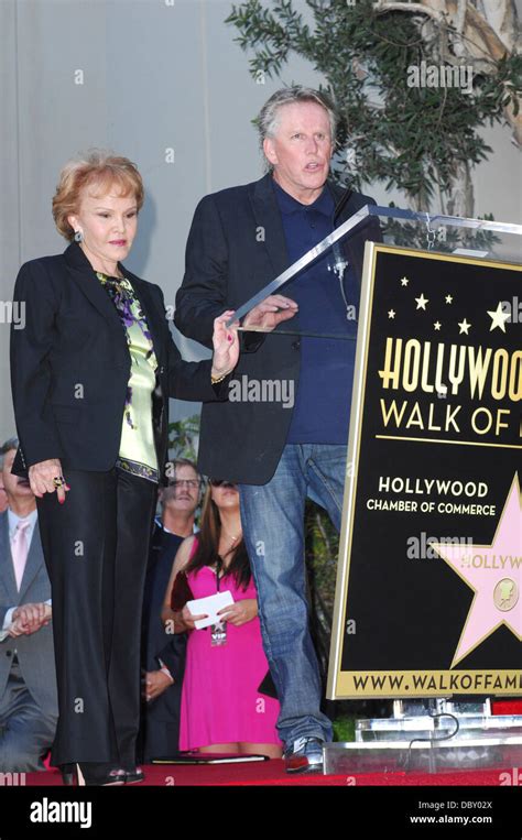 Gary Busey Maria Elena Holly Buddy Holly Star Unveiling On The