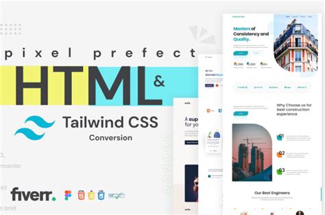 Convert Figma To Html With Tailwind Css By Bayoumidev Fiverr