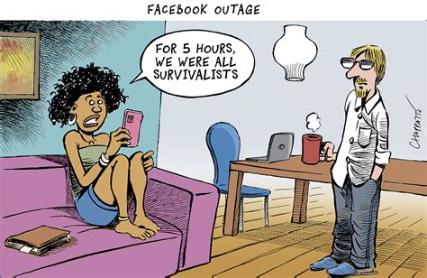 The Day Social Media Collapsed Globecartoon Political Cartoons