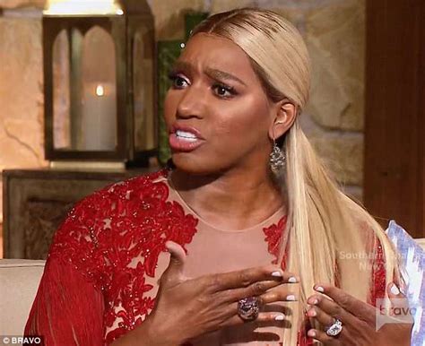 Real Housewives Of Atlanta Nene Leakes Labels Kim Trash Daily Mail Online