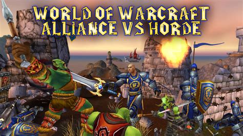 World Of Warcraft Wallpaper Alliance Vs Horde Perk By Percy1985 On