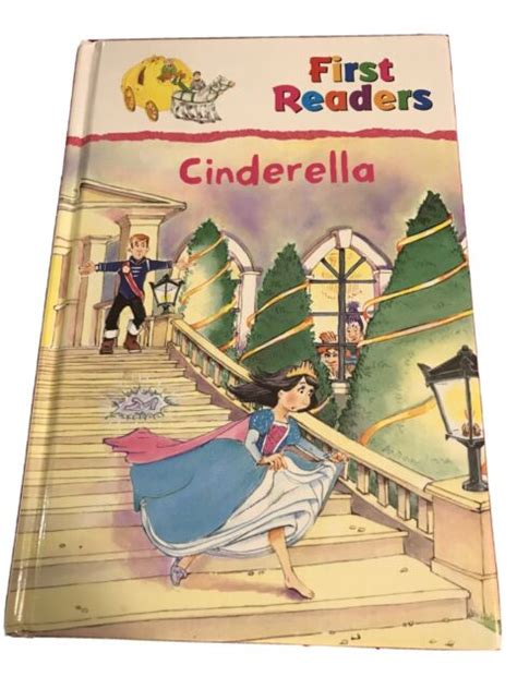 First Readers Cinderella 2005 Hardback Kids Book Classic Fairy Tale For