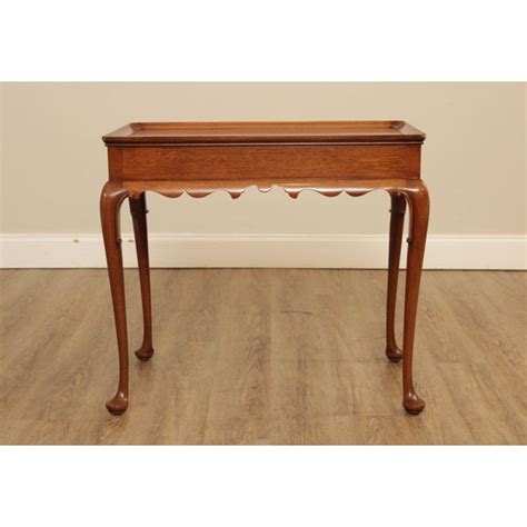 Kittinger Cw 8 Colonial Williamsburg Mahogany Queen Anne Side Tea