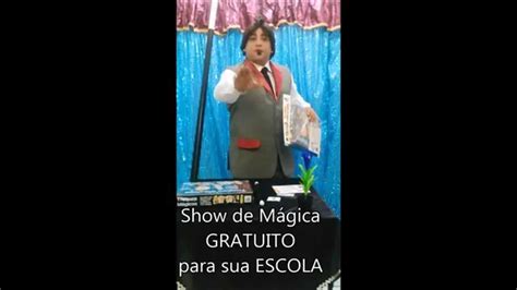 Show de Mágica com o Mágico Mr Deception o sensacional show para sua escola YouTube