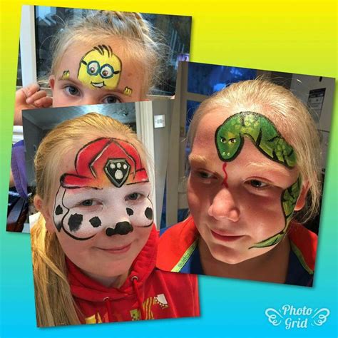Pin By Brenda Grabler Persad On Face Paint Paw Patrol Face Paint