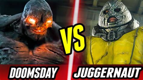 Juggernaut Vs Doomsday All Powers Explained Marvel Vs Dc Fight Scenes