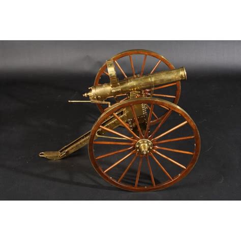 Fully Operational Model 1883 Miniature Gatling Gun 22 Caliber