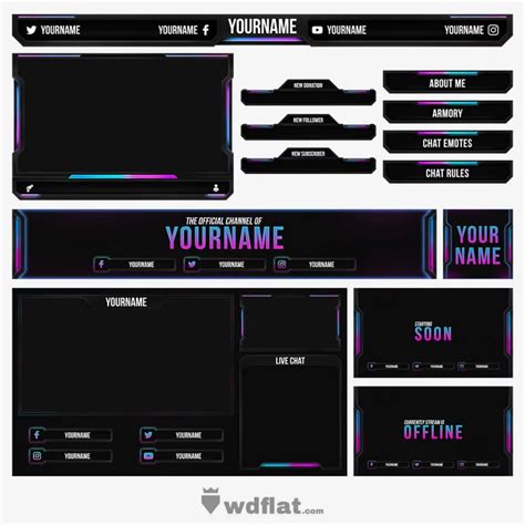 15 Free Twitch Templates For Streamers Filtergrade