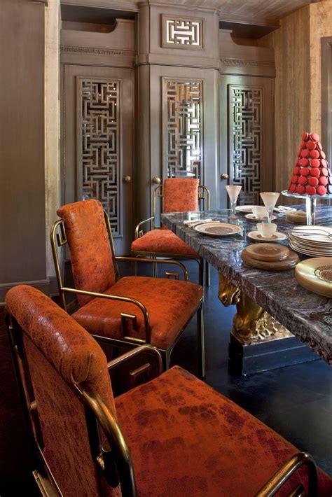 Kelly Wearstler Dining Room Style Inspiration Luxury Dining Tables