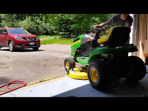How To Properly Install The Belt On A John Deere X390 Step By Step Diagram