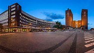 Oslo City Hall in the Evening, Norway - Anshar Photography