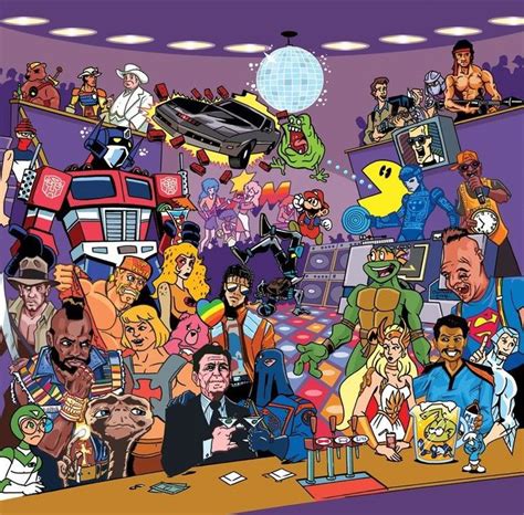 80s Montage Cartoon 80s Characters Nickelodeon Cartoon Characters