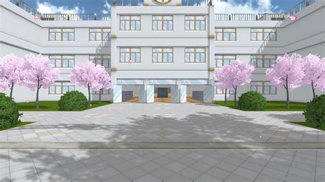 The School Building In The Game Yandere Simulator