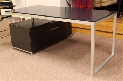 This is a super cool and unusual plywood vintage cabinet. Mid-Century Modern Ligne Roset Everywhere Desk W Filing ...