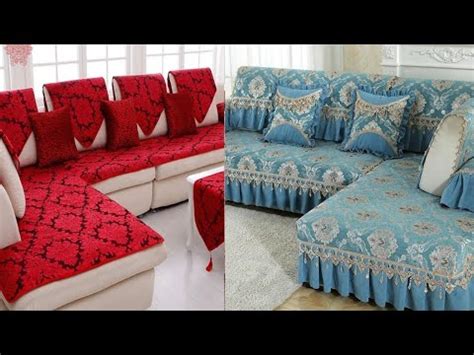 Shop leather, modular, sectional, l shaped 1 seater, 2 seaters, 3 seater sofas at heavy discounts. 30 Beautiful Designer Sofa Cover For You, 2019 sofa cover ...