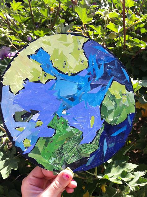 Earth Day Recycled Magazine Art Fun And Beautiful Recycled Paper