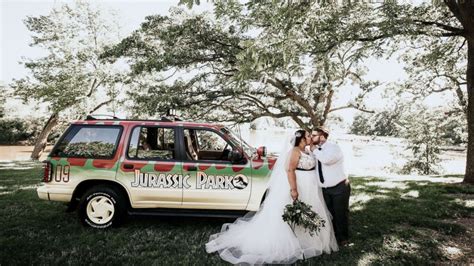 This Couples Jurassic Park Wedding Is A Must See Good Morning America