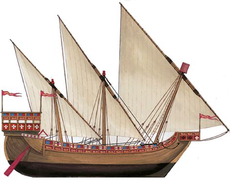 Most Likely An Italian Or French Ship From 1200s Sailboat Old