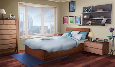 Anime Bed Background