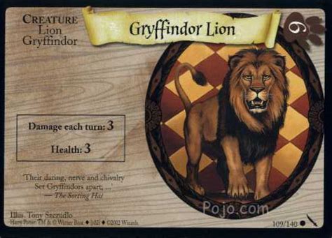 Gryffindor Lion Harry Potter Wiki Fandom