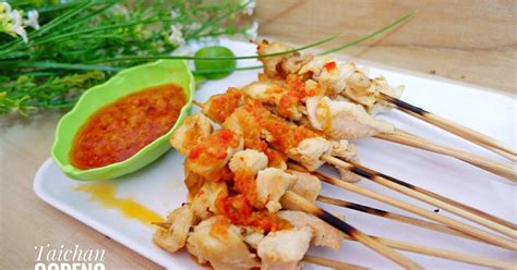 Resep sate taichan bumbu sambal pedas mantap | masakan. Resep Sate taichan goreng oleh Anya Syamdah - Cookpad