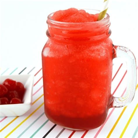 Easy Cherry Slushie Recipe With 4 Ingredients Recipe Slushie Recipe