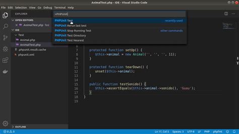 Cómo ejecutar pruebas PHPUnit con Visual Studio Code OpenWebinars