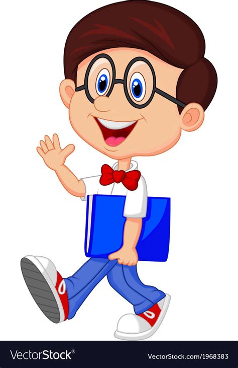 Nerd Boy Cartoon