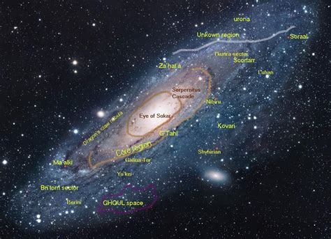 Andromeda Galaxy Map Nasa