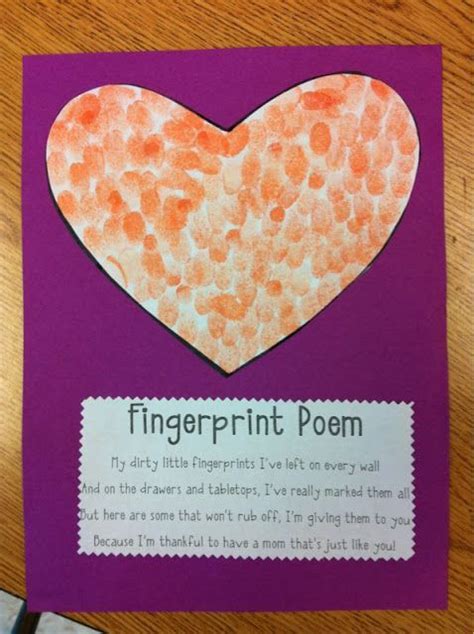 Use Poem With Finger Painted Flower Pot Mothers Day Projects