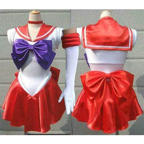 Sailor Moon Cosplay Costume Sailor Mars Cosplay Raye Dress Fancy Dress