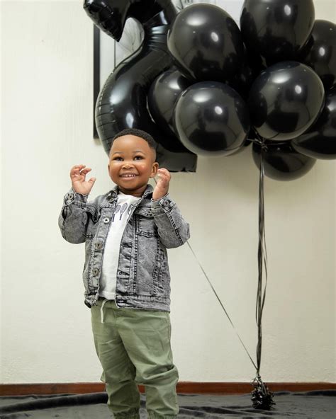 Zola Nombona And Thomas Gumede Celebrate Their Sons 2nd Birthday