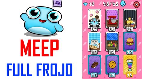 Meep Virtual Pet Game My All Frojo Collection Youtube