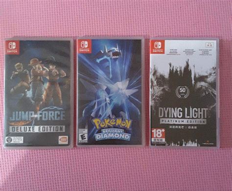 Jump Forcepokemon Diamond And Dying Light Video Gaming Video Games