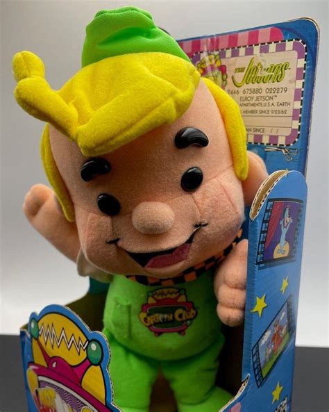 Nib Elroy Jetson Cartoon Club Plush Doll Vintage Nwt Mattel Hanna Barbera Ebay