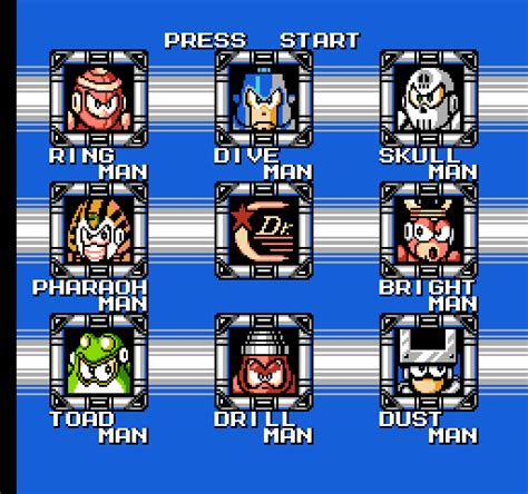 Fight Megaman Mega Man 4 1991 Noiseless Chatter