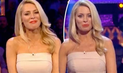 Strictly Come Dancing Tess Daly S Nipples Cause Viewer Meltdown