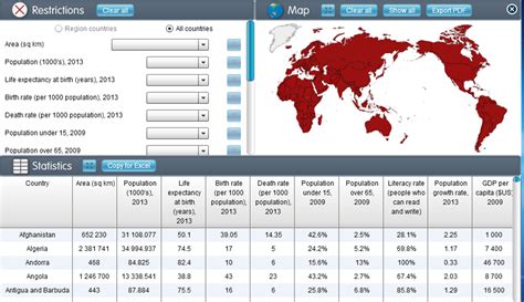 atlas statistical mapper | Jacaranda