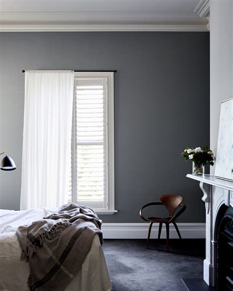Dulux Bedroom Inspiration Popular Grey Paint Colors Grey Bedroom