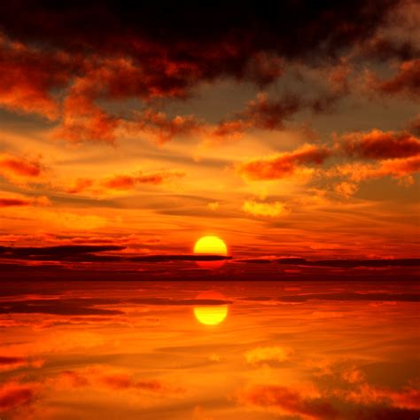 Beautiful Sunset And Reflection Pfp