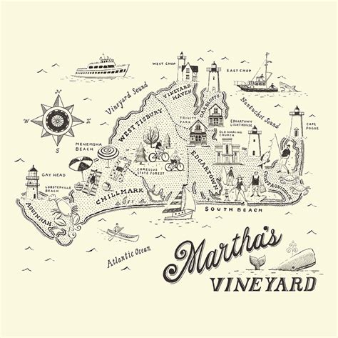 Martha S Vineyard Map Ryanorourke Com