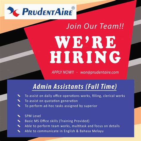 Suggestions will appear below the field as you type. Job Vacancy @ Admin Assistant - Nov 01, 2018, Selangor ...