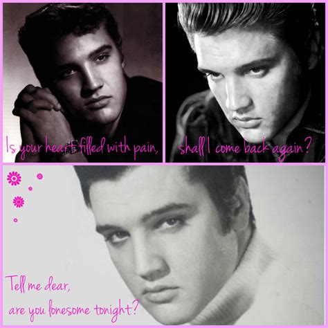 Are you sorry we drifted apart? Are You Lonesome Tonight? ♥ - Elvis Presley Fan Art ...
