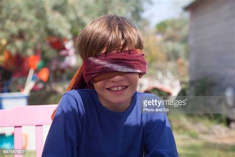 Blindfolded Child Photos And Premium High Res Pictures Getty Images