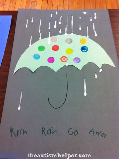 Rainy Day Craft With A Fine Motor Twist The Autism Helper