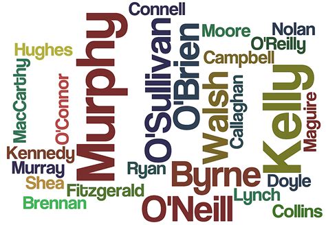 Whereas people of lower social status often took what are today common surnames. Irish Surnames: Common Last Names of Ireland with Meanings