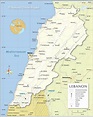 Where Is Beirut On A Map - Map Of East